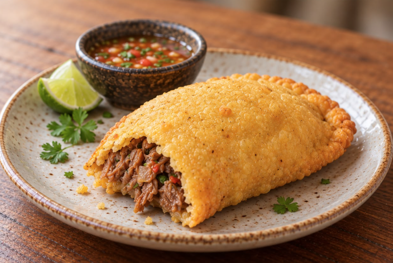 Empanada colombiana de ternera